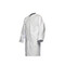 Lab coat with zipper, Tyvek®, white without pockets - (PL309NP)